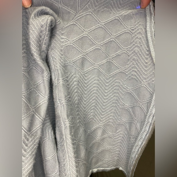 Anthropologie Light Blue Textured Cardigan - Picture 7 of 12
